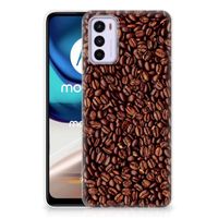 Motorola Moto G42 Siliconen Case Koffiebonen