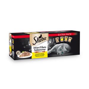 Sheba Natvoer kat - Mini Filets gevogelte in saus - EXTRA PACK - 40 st