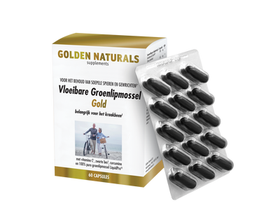 Golden Naturals Vloeibare Groenlipmossel Gold