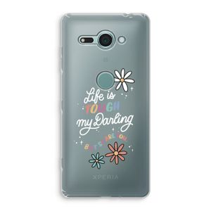 Tough Life: Sony Xperia XZ2 Compact Transparant Hoesje
