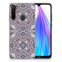 Xiaomi Redmi Note 8T TPU Siliconen Hoesje Flower Tiles