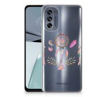 Motorola Moto G62 5G Telefoonhoesje met Naam Boho Dreamcatcher