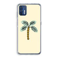 Palmboom: Motorola Moto G9 Plus Transparant Hoesje