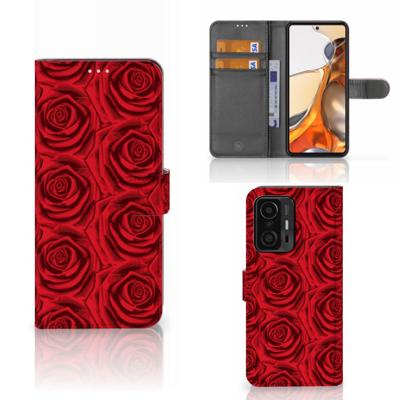 Xiaomi 11T | 11T Pro Hoesje Red Roses Xiaomi 11T | 11T Pro Hoesje Red Roses