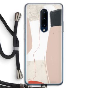 Lava: OnePlus 7 Pro Transparant Hoesje met koord