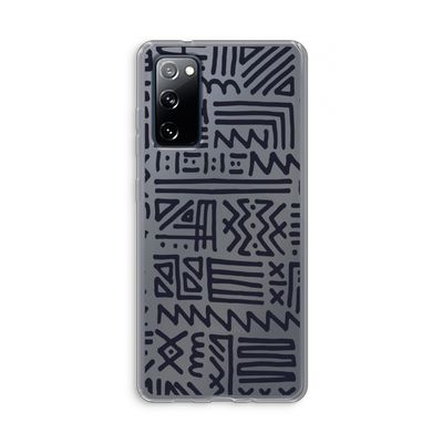 Marrakech print: Samsung Galaxy S20 FE / S20 FE 5G Transparant Hoesje