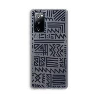 Marrakech print: Samsung Galaxy S20 FE / S20 FE 5G Transparant Hoesje