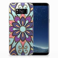 Samsung Galaxy S8 | TPU Case | Purple Flower