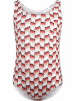 Missoni Kids maillot de bain à chevrons - Rose