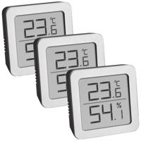 TFA Dostmann Thermo- en hygrometer Zilver, Zwart - thumbnail