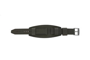 Horlogeband Fossil JR1418 Onderliggend Leder Grijs 20mm