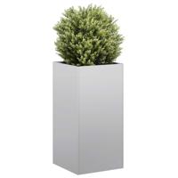 VidaXL Plantenbak 40x40x80 cm gegalvaniseerd staal