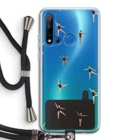 Dancing #1: Huawei P20 Lite (2019) Transparant Hoesje met koord