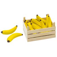 Goki Houten Bananen in Kist, 10dlg. - thumbnail