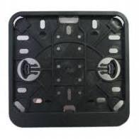 Kentekenplaat houder bromfiets pvc liggend Kentekenplaat houder bromfiets pvc liggend
