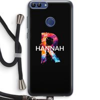 Abstract Spectrum: Huawei P Smart (2018) Transparant Hoesje met koord