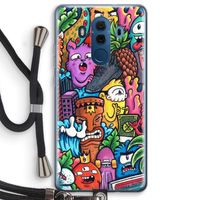 Vexx Mixtape: Huawei Mate 10 Pro Transparant Hoesje met koord