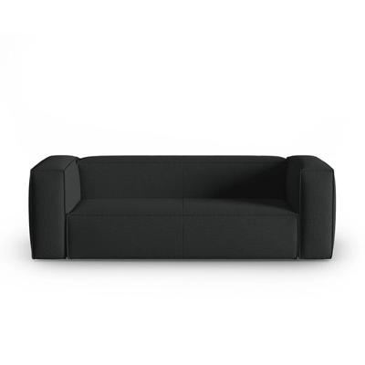 Haluta - 3-zitsbank Mick - 200x94x73cm - Chenille - Antraciet