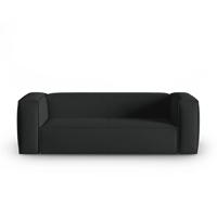 Haluta - 3-zitsbank Mick - 200x94x73cm - Chenille - Antraciet