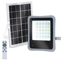 LED Solar Floodlight 50W - Waterdicht IP65 - Koud Wit 6500K