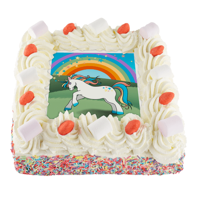 Unicorn Slagroomtaart