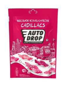 Autodrop Autdrop - Mixzak Rode Cadillacs 180 Gram 15 Stuks