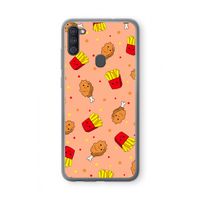 Chicken 'n Fries: Samsung Galaxy A11 Transparant Hoesje