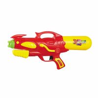 Waterpistool/waterpistolen rood/geel 50 cm   -
