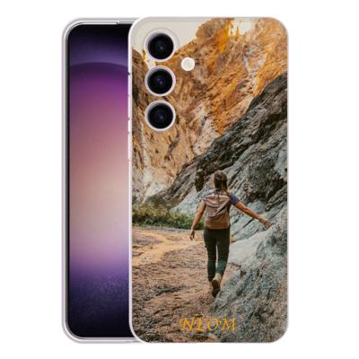 TPU Back Cover Hoesje Maken voor de Samsung Galaxy S24 Plus | Eigen telefoonhoesje ontwerpen | Op maat gemaakt