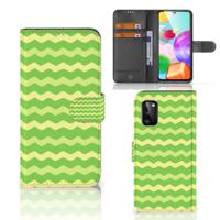 Samsung Galaxy A41 | Telefoon Hoesje | Waves Green