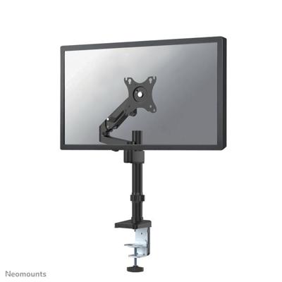 Neomounts ds70-750bl1 desk pole mount, clamp/grommet, 17 - 27 inch