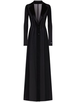 Dolce & Gabbana manteau à col châle - Noir
