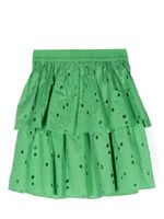 Molo jupe Brigitte en broderie anglaise - Vert - thumbnail