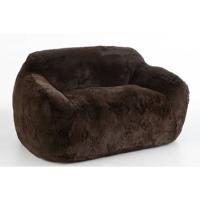 J-Line sofa cutie - polyester - bruin - large