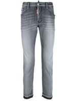 DSQUARED2 jean slim à coupe courte - Gris - thumbnail