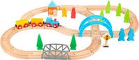 Junior collectie - houten treinbaan de grote reis"" - thumbnail