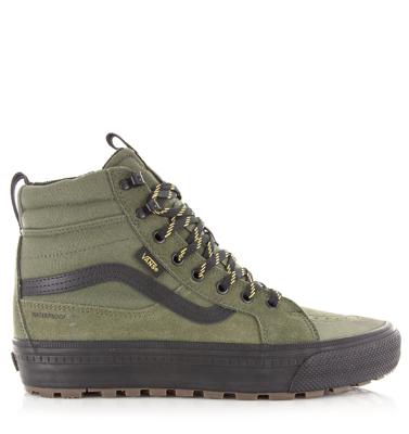 Vans MTE Sk8-Hi Waterproof green black Suede Unisex