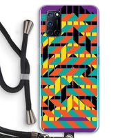 Skew Bee 2: Oppo A92 Transparant Hoesje met koord