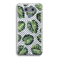 Geometrische jungle: LG G6 Transparant Hoesje
