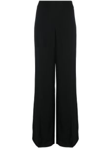 Stella McCartney pantalon évasé à taille haute - Noir