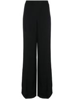 Stella McCartney pantalon évasé à taille haute - Noir