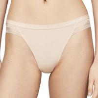 Tommy Hilfiger Lace Trim Logo Thong - thumbnail