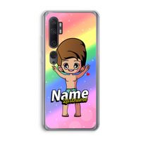 Chibi Maker man: Xiaomi Mi Note 10 Transparant Hoesje