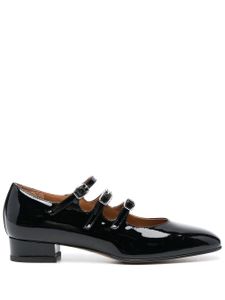 Carel Paris ballerines Varina en cuir verni - Noir