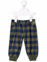 Il Gufo pantalon à carreaux vichy - Vert Il Gufo pantalon à carreaux vichy - Vert