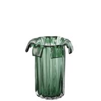 J-Line Vaas Retro Glas Groen Small