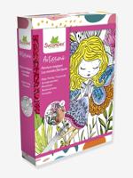 Artissimo -magische schilderij - de sprookjeswerelden meerkleurig