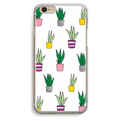 Sanseveria: iPhone 6 / 6S Transparant Hoesje