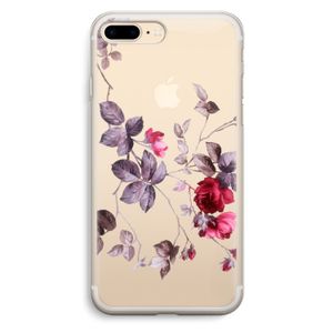 Mooie bloemen: iPhone 7 Plus Transparant Hoesje