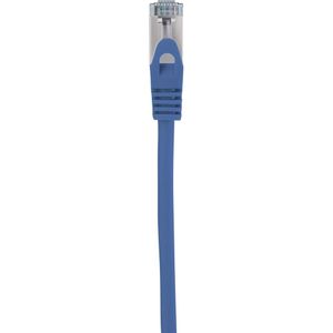 Renkforce RF-5056418 RJ45 Netwerkkabel, patchkabel CAT 6A S/FTP 20.00 m Blauw Snagless, Vlambestendig 1 stuk(s)